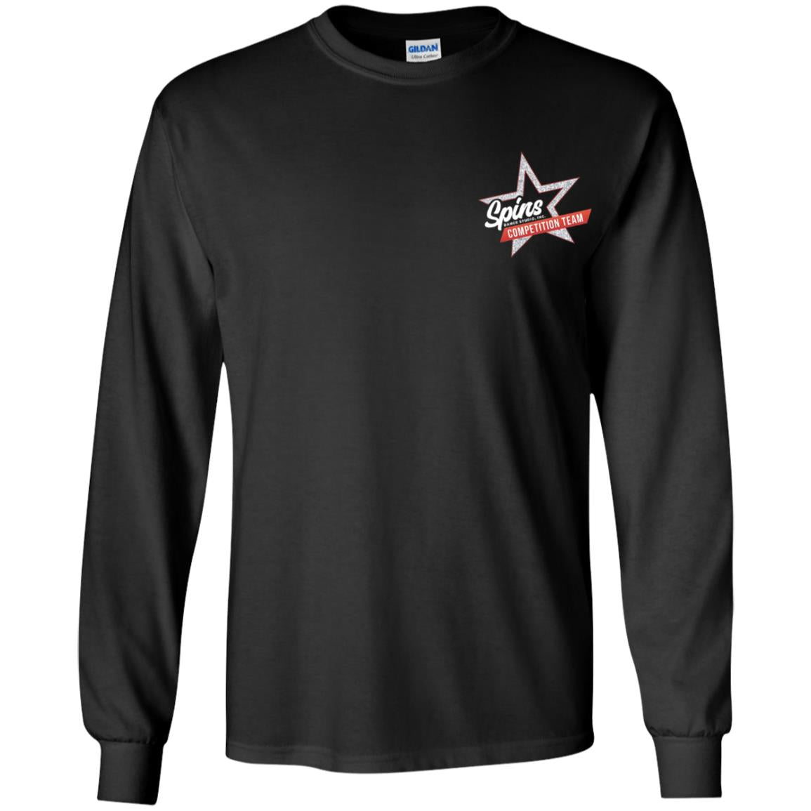 Spins Competition Team Youth Long Sleeve T-Shirts