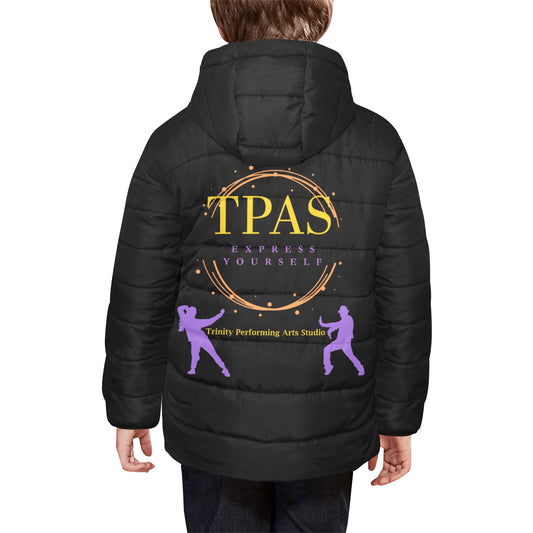 TPAS Kids' Padded Hooded Jacket