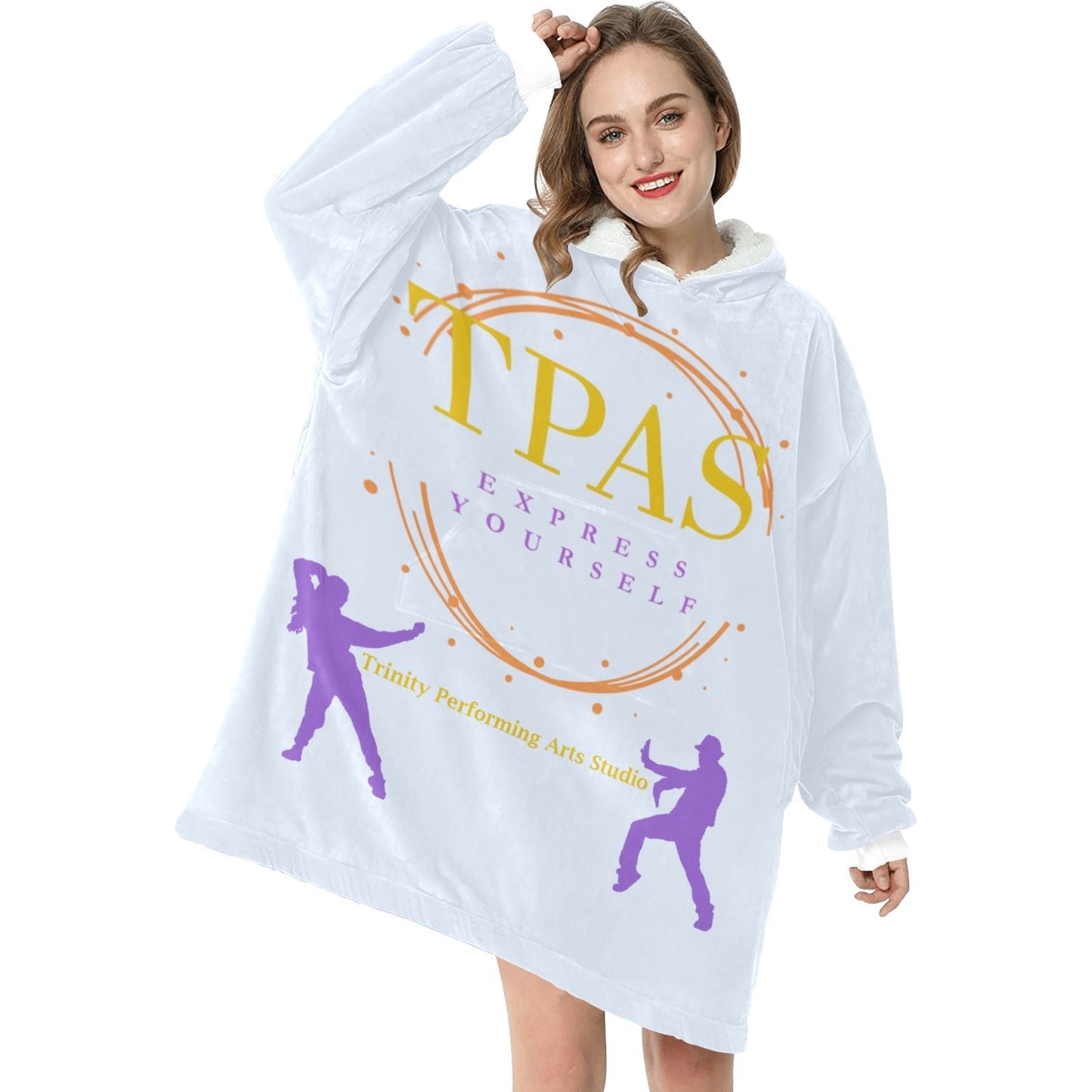 TPAS Blanket Hoodie for Adults