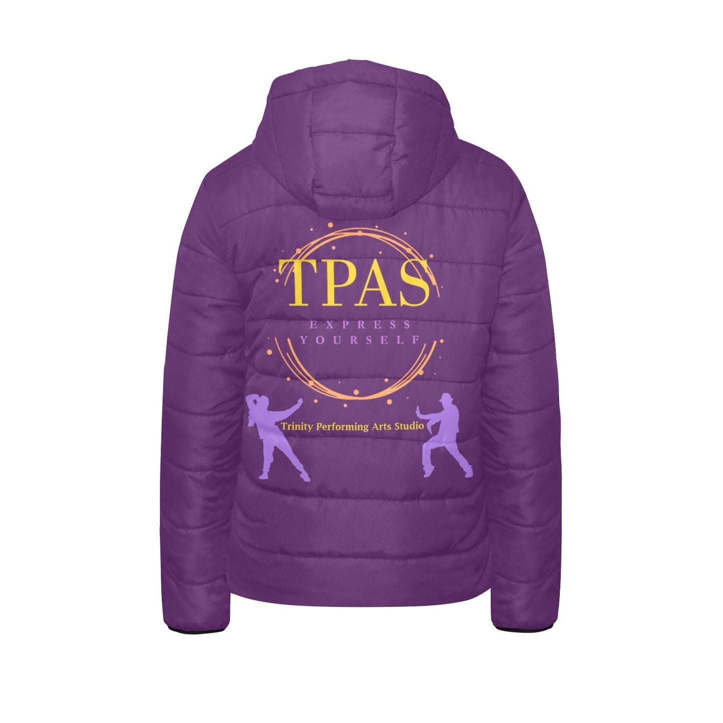 TPAS Kids' Padded Hooded Jacket