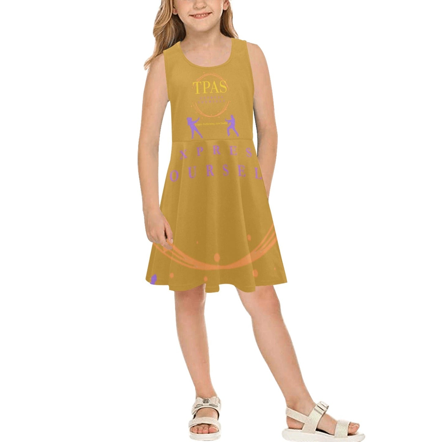 TPAS Kids & Youth Sleeveless Sundress 6T - YXL