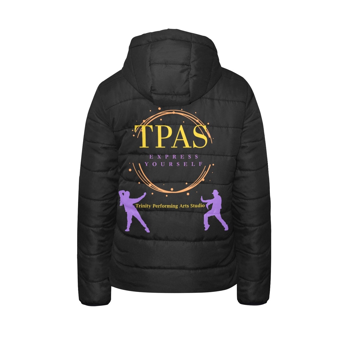 TPAS Kids' Padded Hooded Jacket