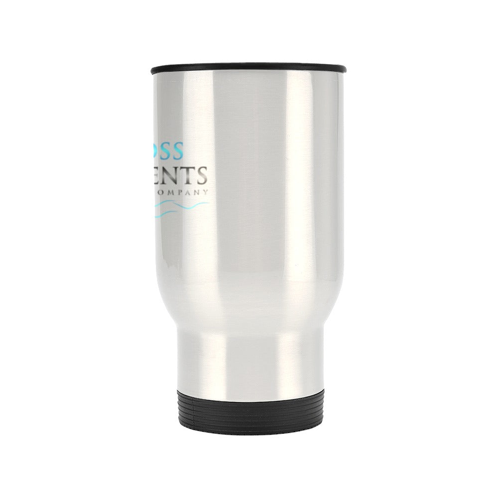 CCDC 14oz Travel Mug Travel Mug (Silver) (14 Oz)(Made in USA)