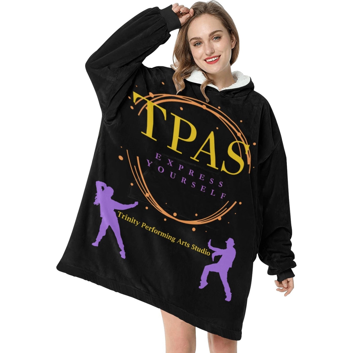 TPAS Blanket Hoodie for Adults