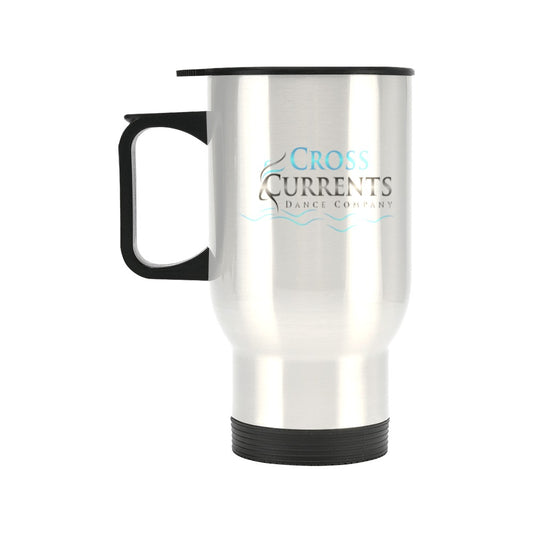 CCDC 14oz Travel Mug Travel Mug (Silver) (14 Oz)(Made in USA)