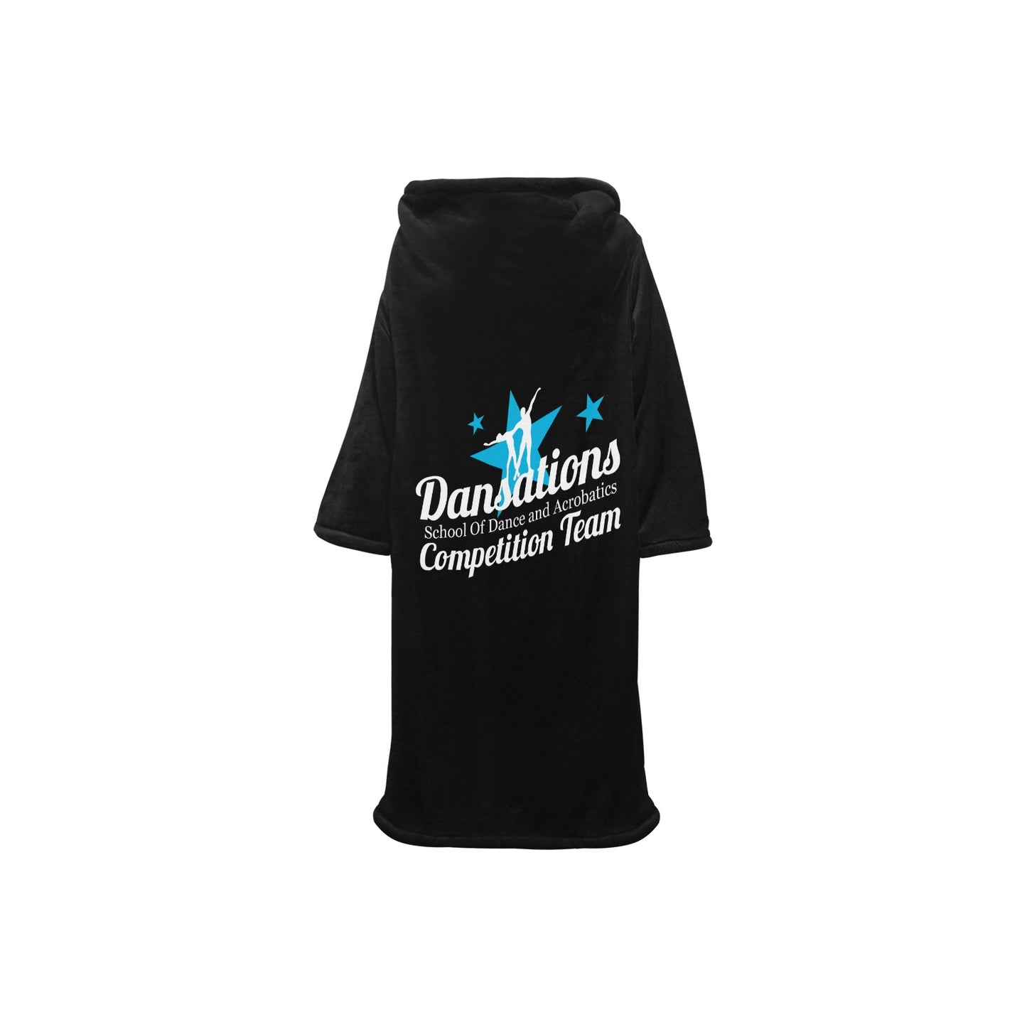 Dansations Competition Team Blanket Robe with Sleeves for Kids