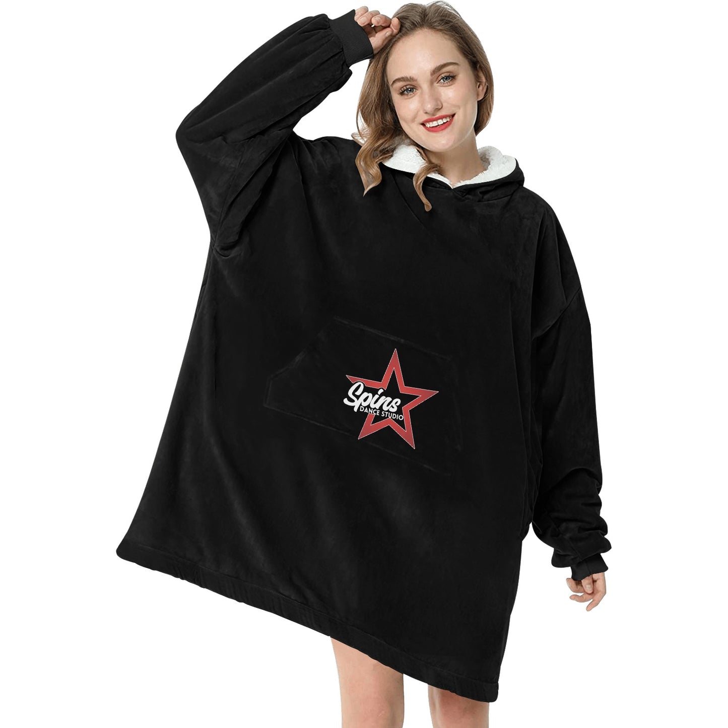 Spins Blanket Hoodie for Women