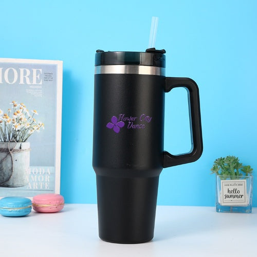 FCD Thermal Mug W/ Straw