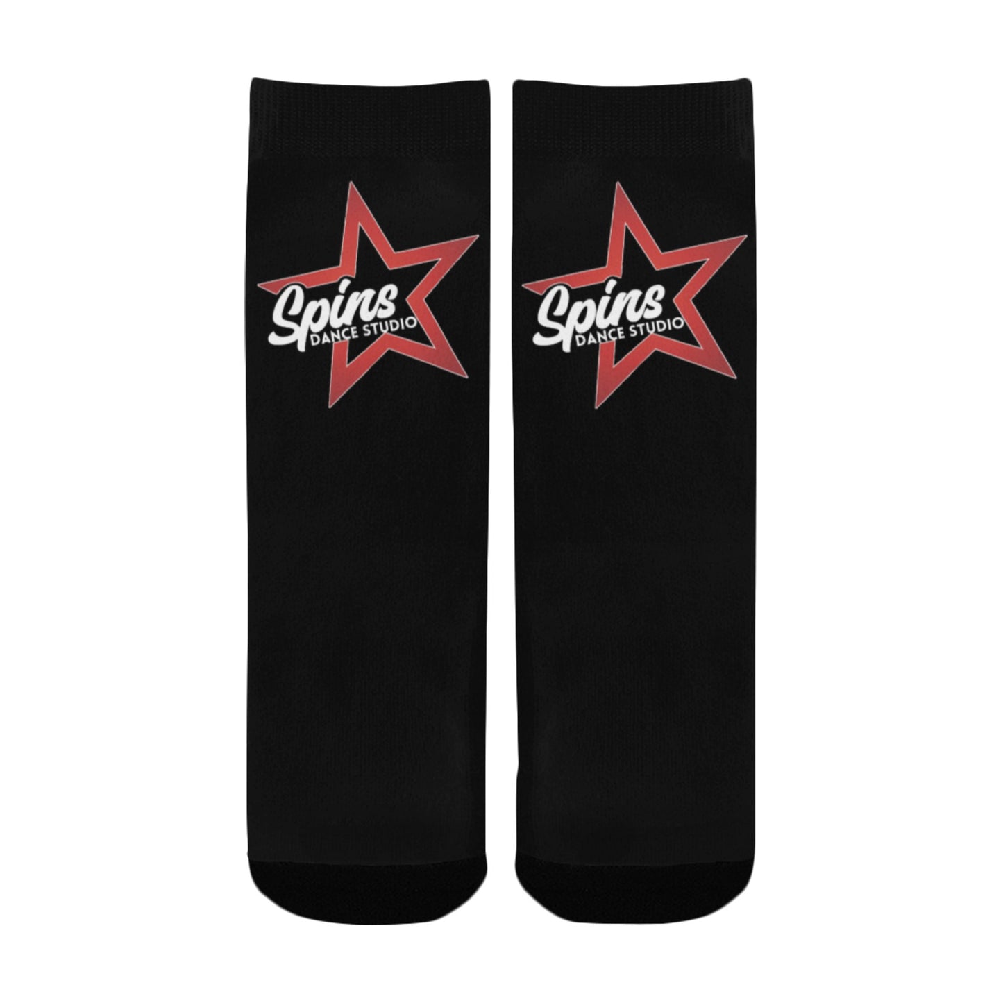 Spins Youth Socks Kid's Custom Socks(Made in USA)