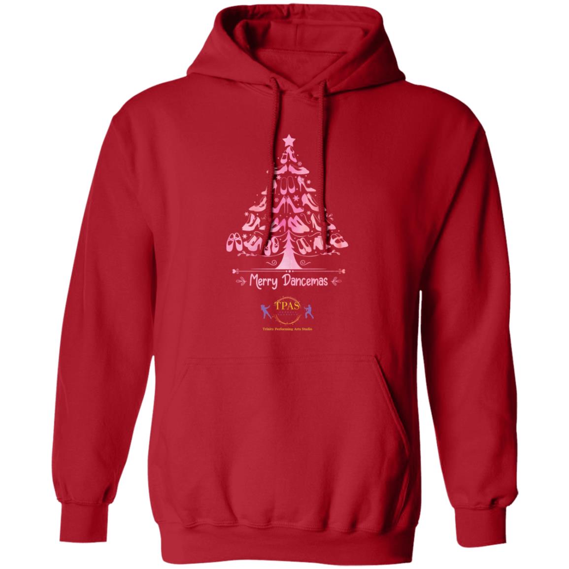 tpas christmas Merry Dancemas Tree Pink Pullover Hoodie