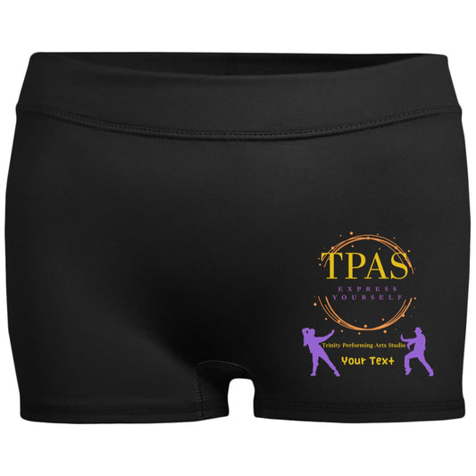 TPAS Ladies' Fitted Moisture-Wicking 2.5 inch Inseam Shorts