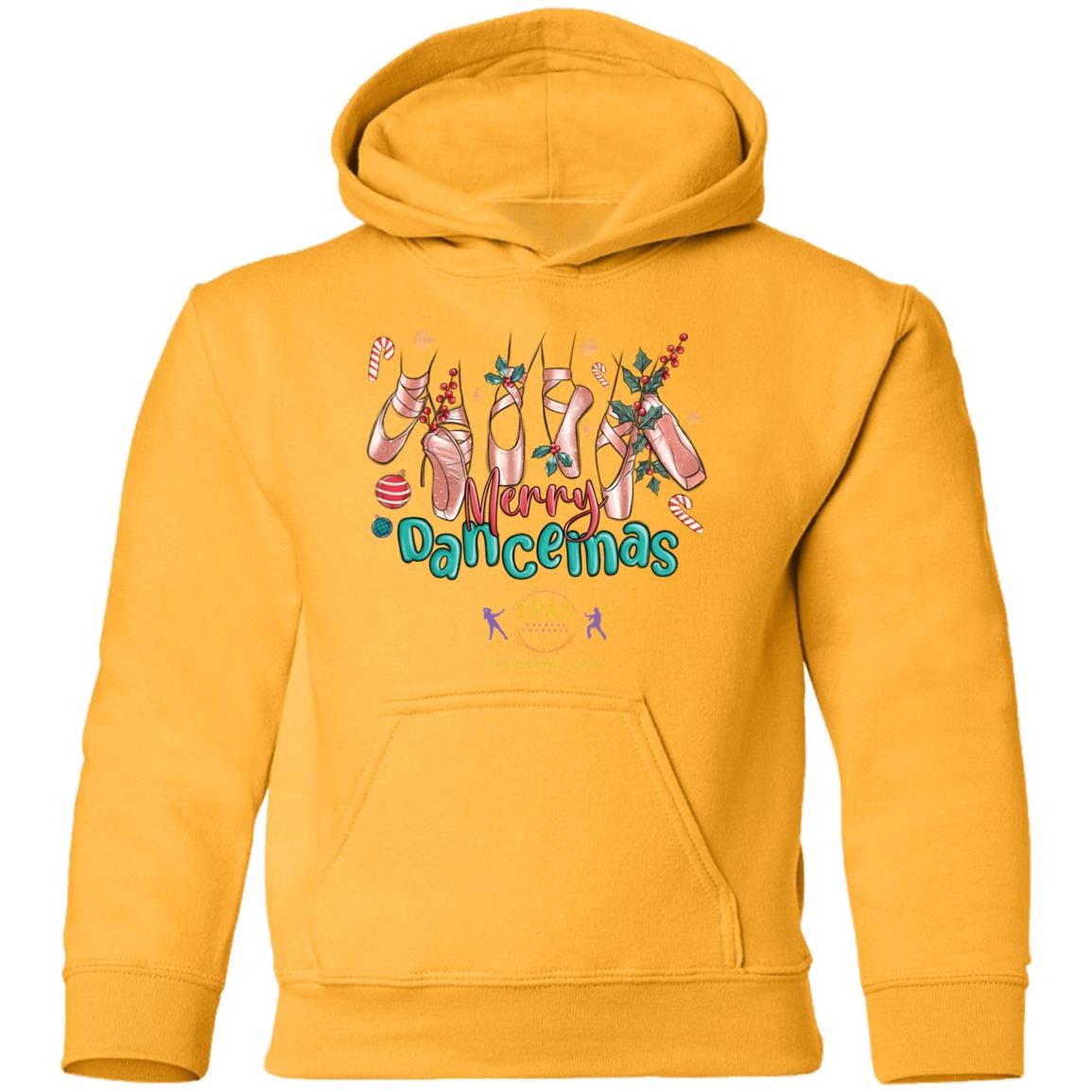 tpas christmas Merry Dancemas fun Youth Pullover Hoodie