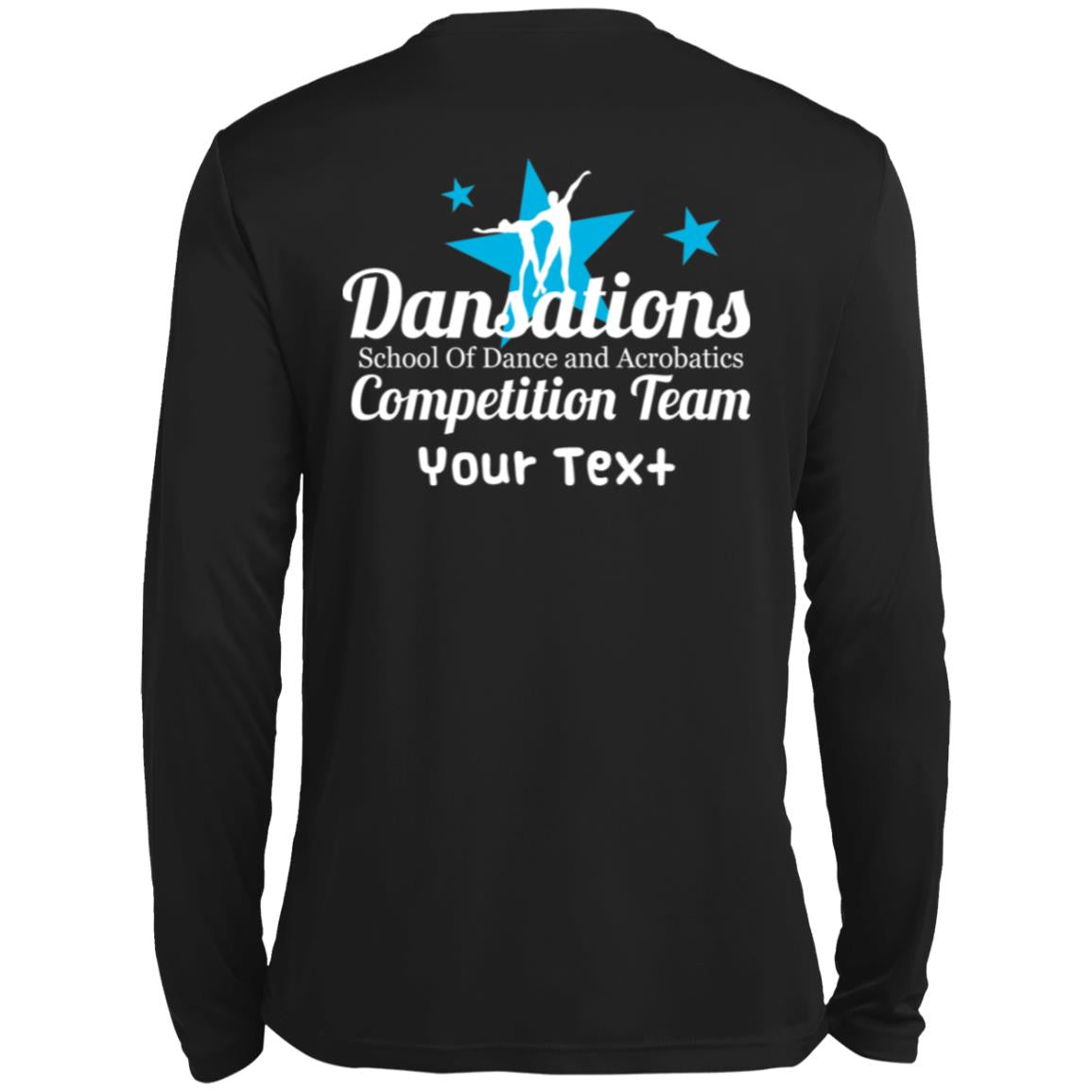 Dansations Competition Team Long Sleeve Performance Tee