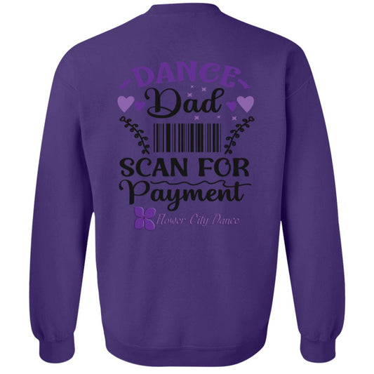 FCD Dance Dad Crewneck Pullover Sweatshirt