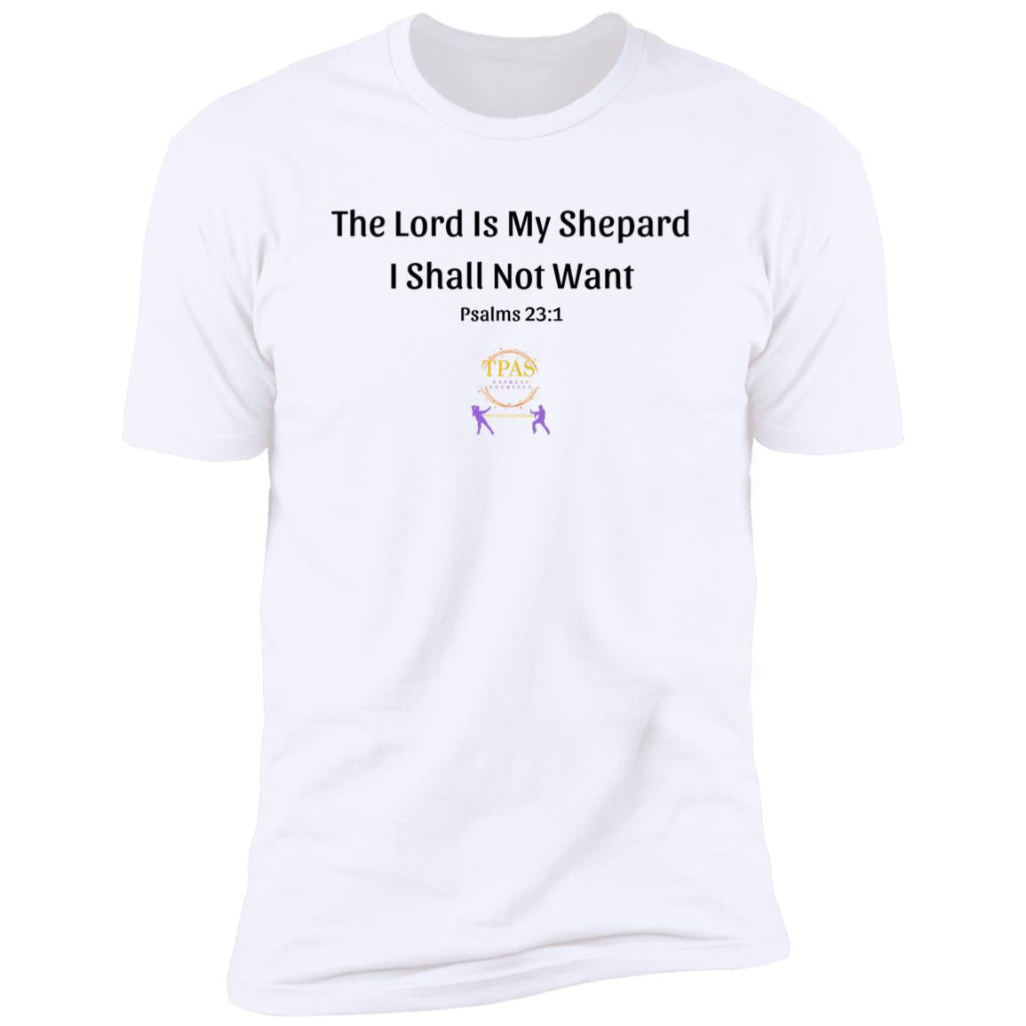TPAS Psalms 23:1 Premium Short Sleeve T-Shirt