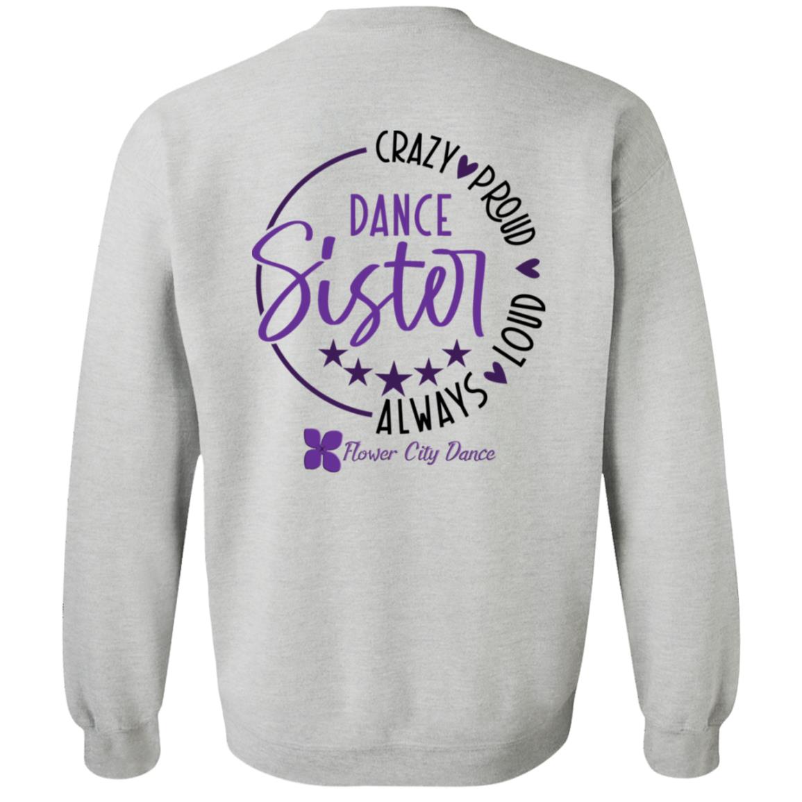 FCD Dance Sister Crewneck Pullover Sweatshirt