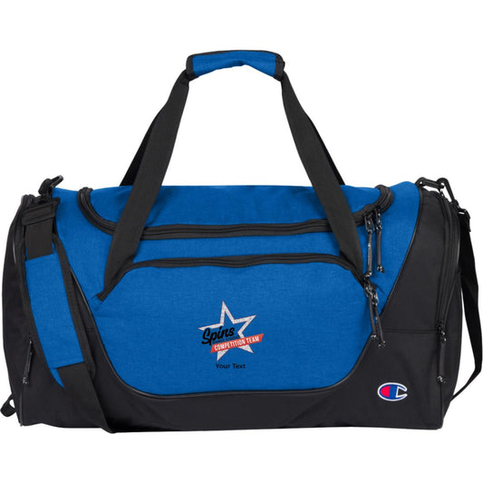 Spins Comp Team Personalized Champion Core Duffel