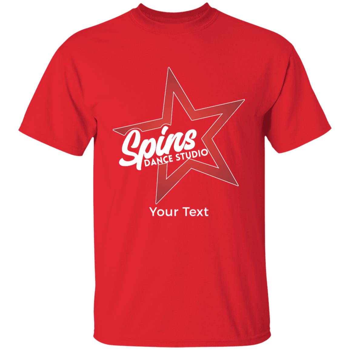 Spins Personalized Youth 100% Cotton T-Shirt