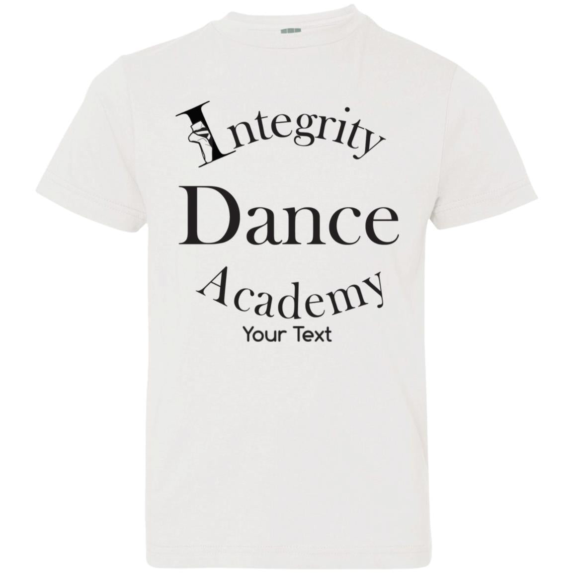 Integrity Dance Academy Personalized Youth Jersey T-Shirt