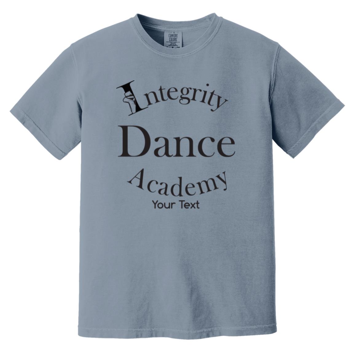 Integrity Dance Academy Personalized Heavyweight Garment-Dyed T-Shirt