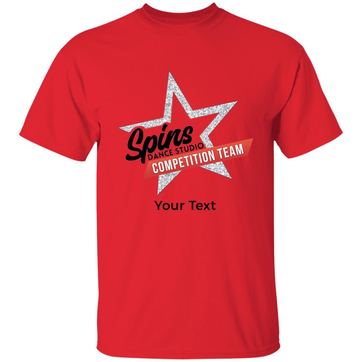 Spins Comp Team Personalized Youth 100% Cotton T-Shirt