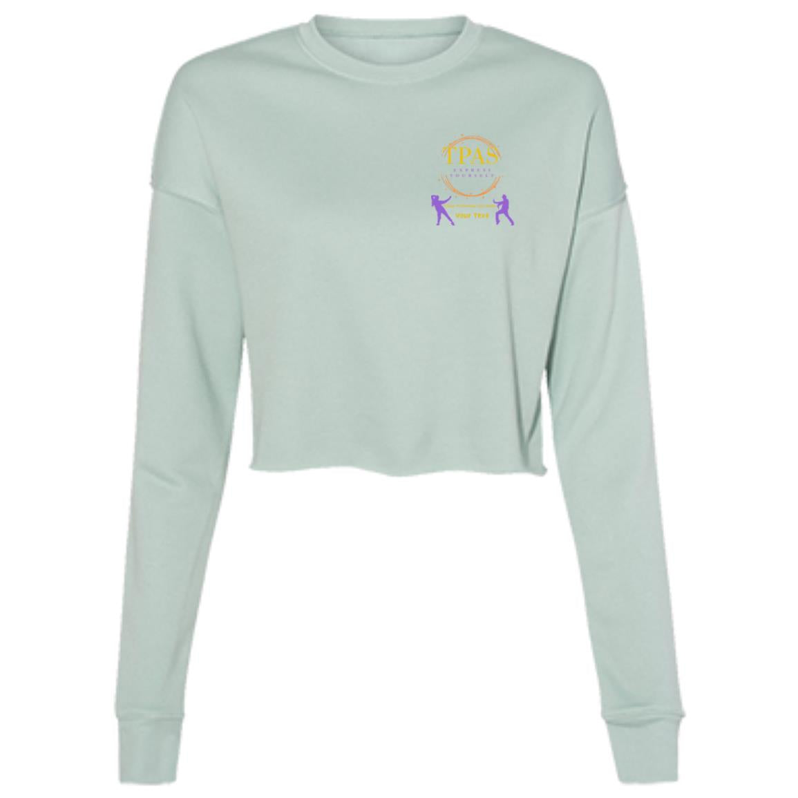 TPAS Ladies' Cropped Fleece Crew