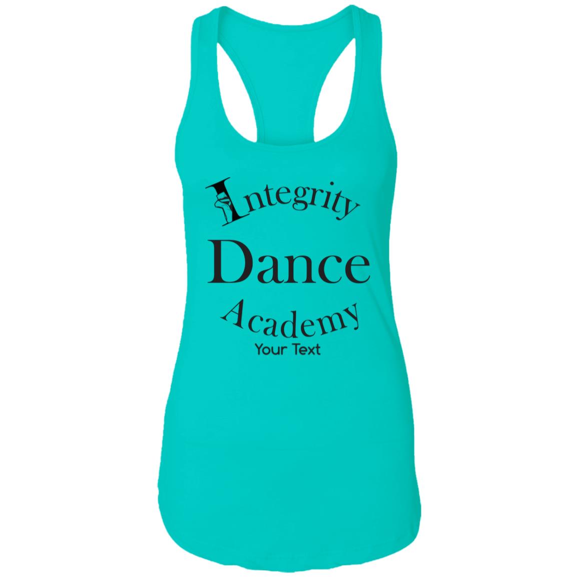 Integrity Dance Academy Personalized Ideal Racerback Tank