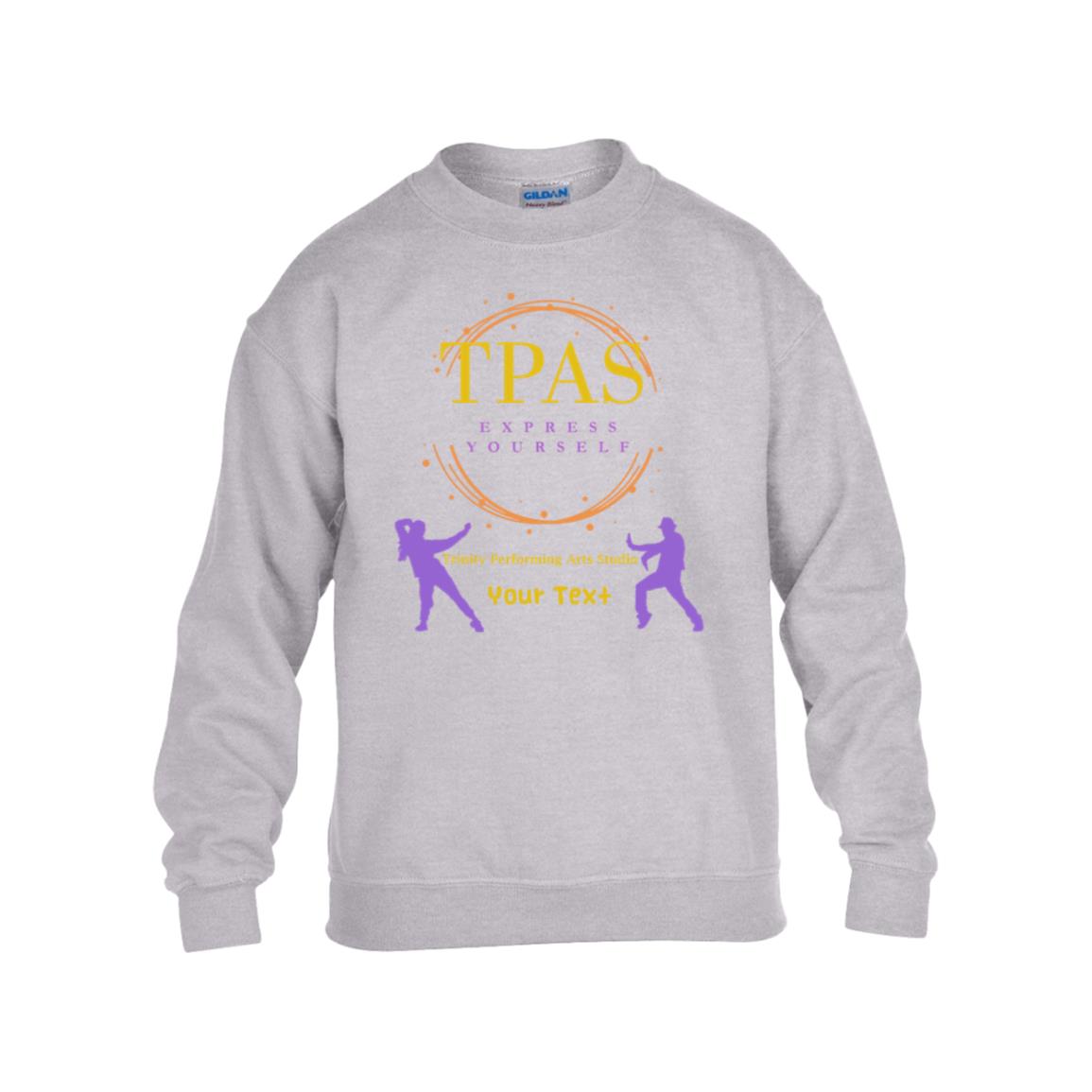 TPAS Youth Heavy Blend Fleece Crew