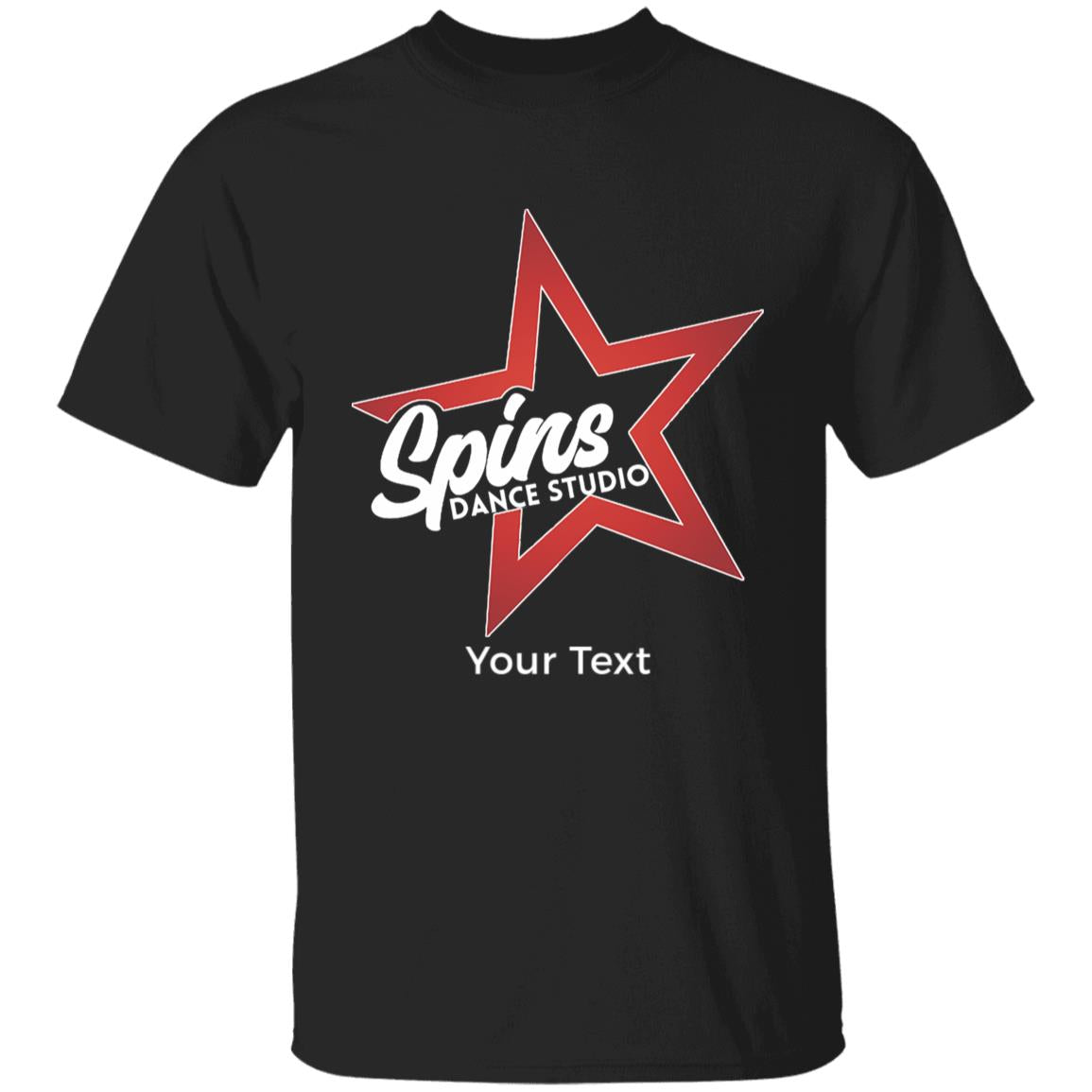 Spins Personalized Youth 100% Cotton T-Shirt