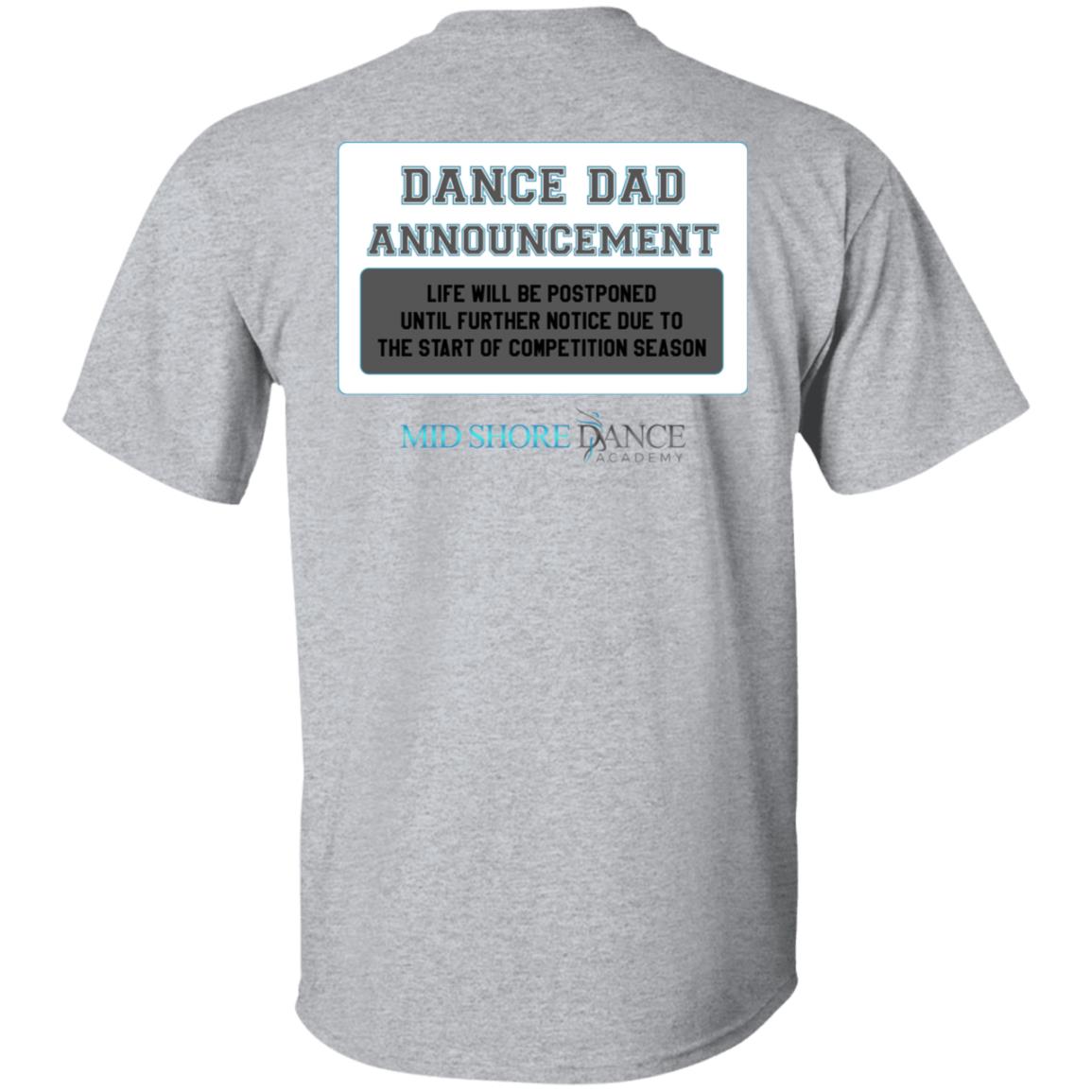 MSDA Dance Dad T-Shirt