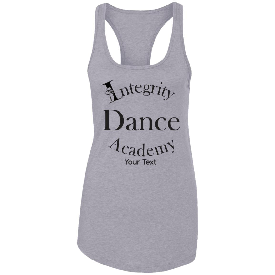 Integrity Dance Academy Personalized Ideal Racerback Tank