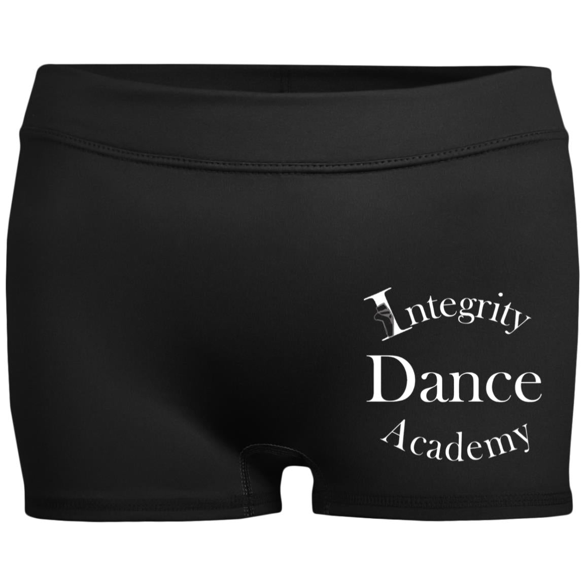 Integrity Dance Academy Fitted Moisture-Wicking 2.5 inch Inseam Shorts