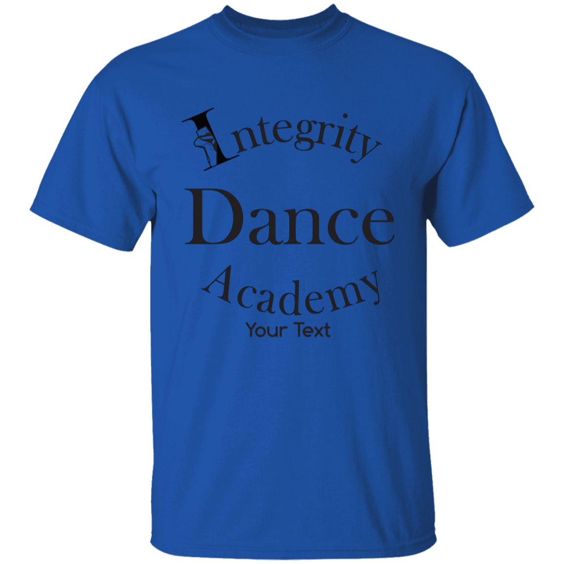 Integrity Dance Academy Personalized Youth 100% Cotton T-Shirt