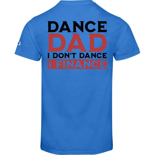 Spins Dance Dad Champion Short Sleeve Tee