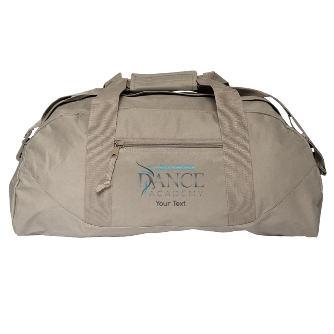 MSDA Personalized Large Square Duffel