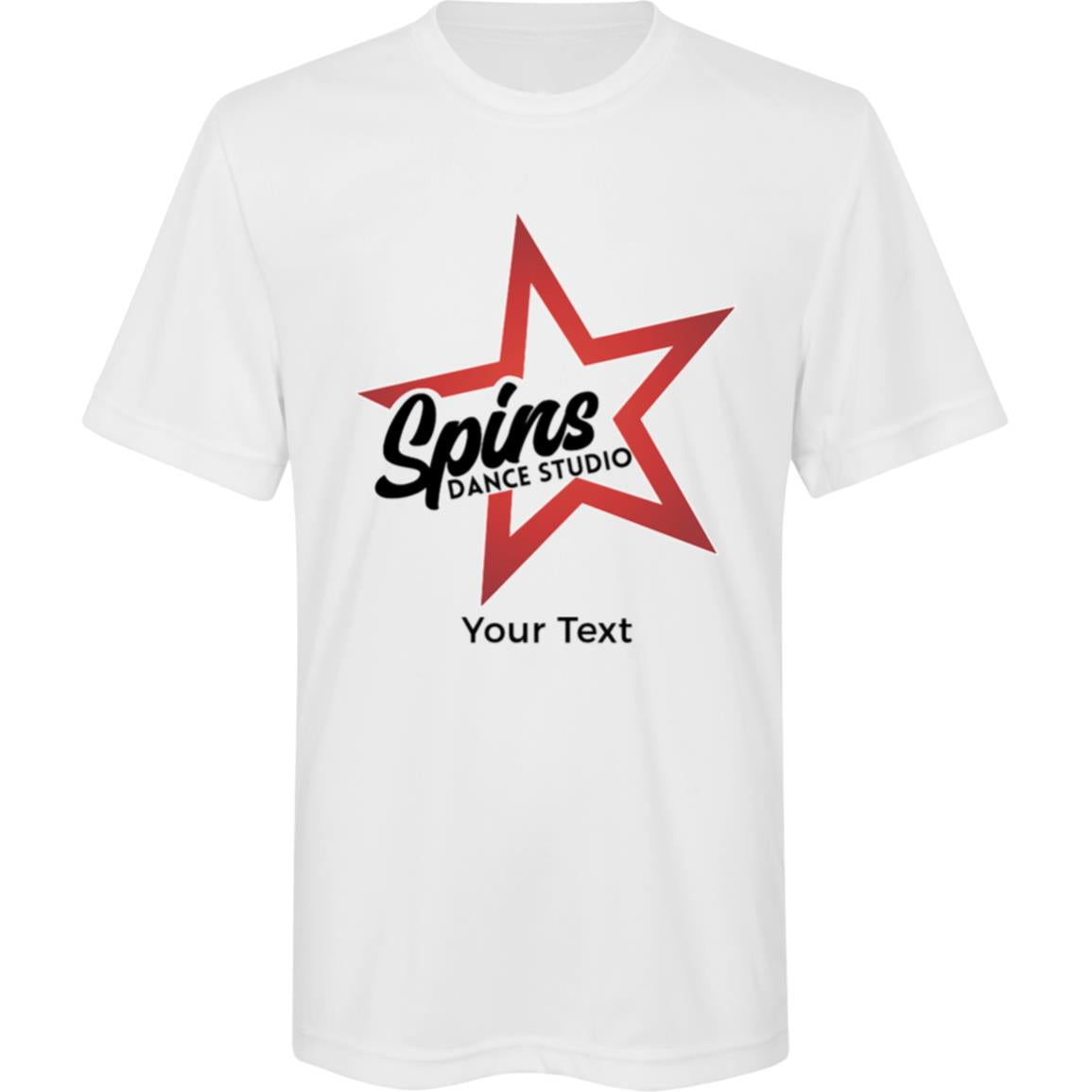 Spins Personalized Youth Zone Tee