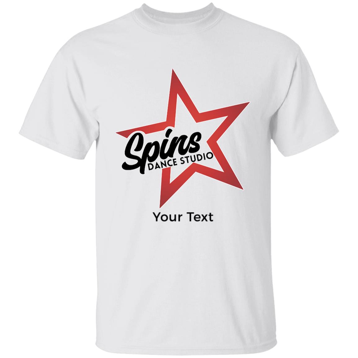 Spins Personalized Youth 100% Cotton T-Shirt