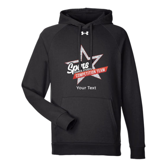 Spins Comp Team Personalized Under Armour Mens Rival Fleece Hoodie