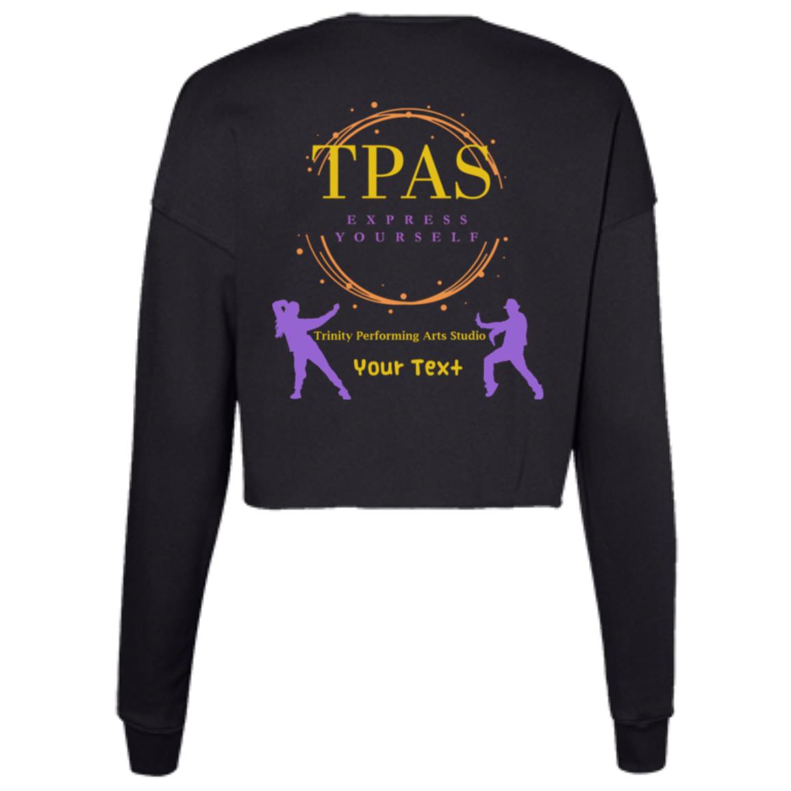 TPAS Ladies' Cropped Fleece Crew