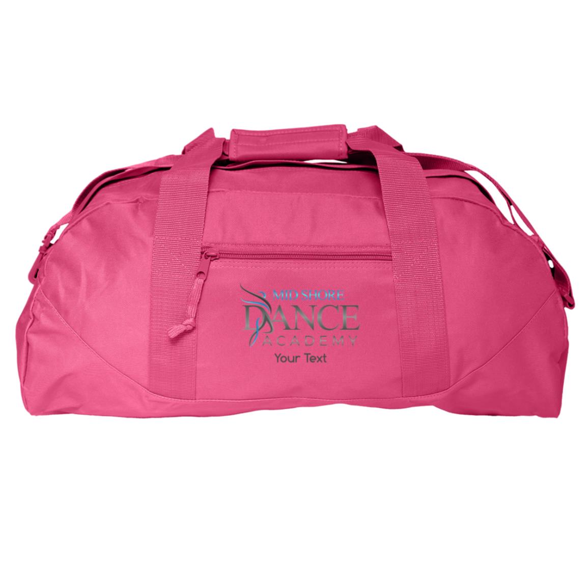 MSDA Personalized Large Square Duffel