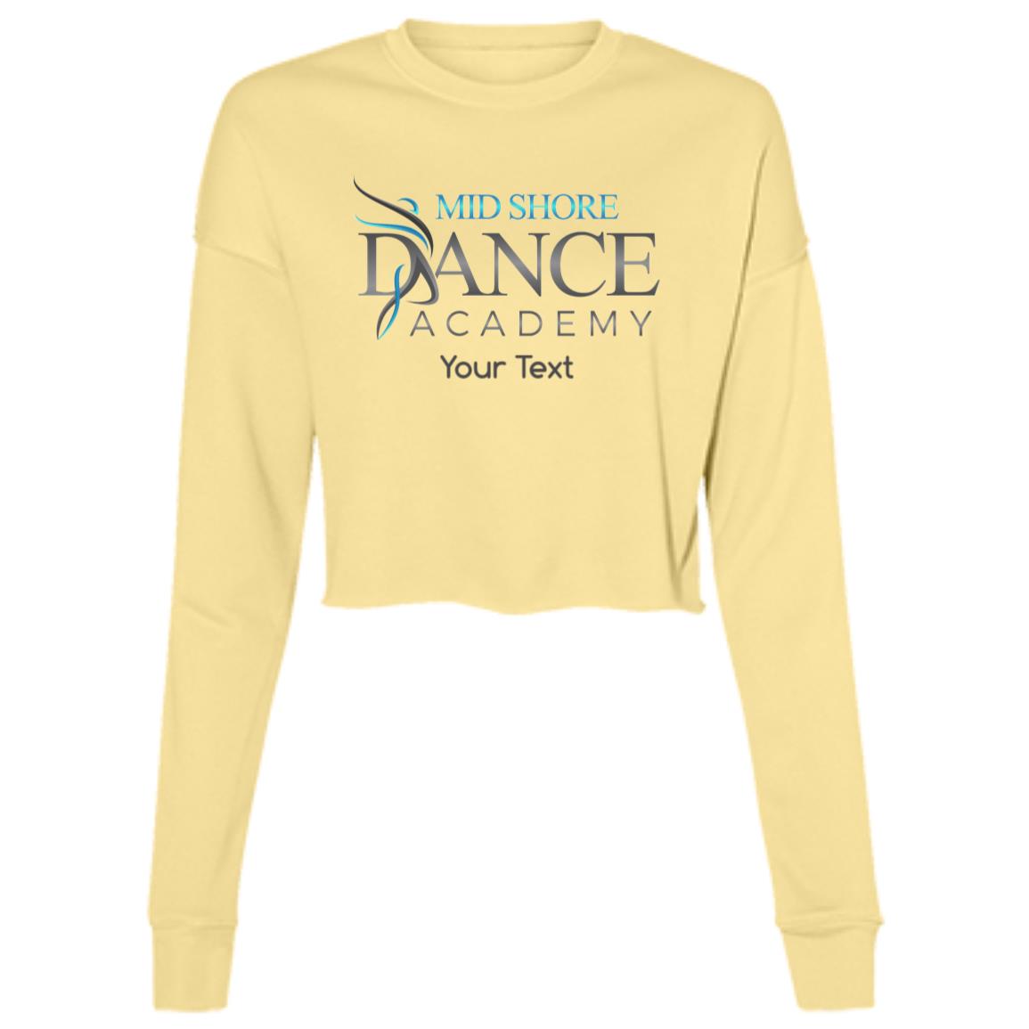 MSDA Personalized Cropped Fleece Crew