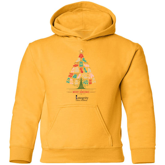 Integrity Dance Acdemy Merry Dancemas Shoe Tree Youth Pullover Hoodie