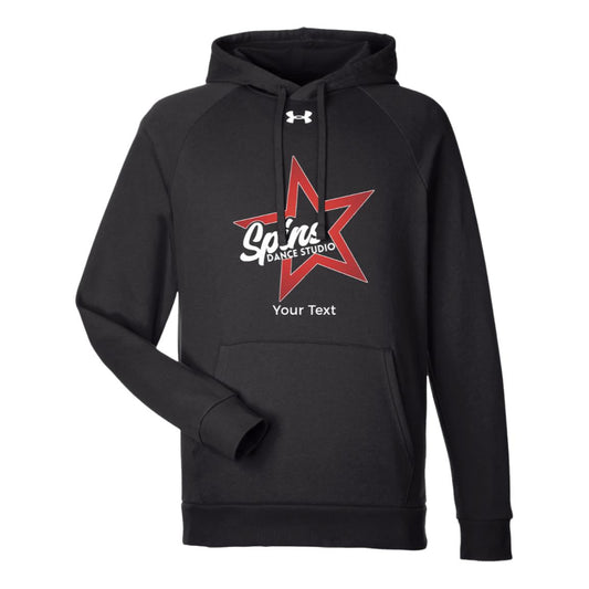 Spins Personalized Under Armour Mens Rival Fleece Hoodie