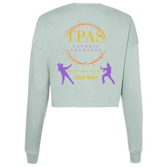 TPAS Ladies' Cropped Fleece Crew