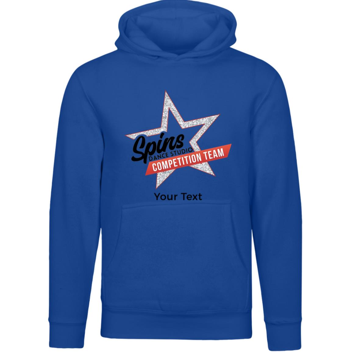 Spins Comp Team Personalized Lane Seven Premium Hoodie