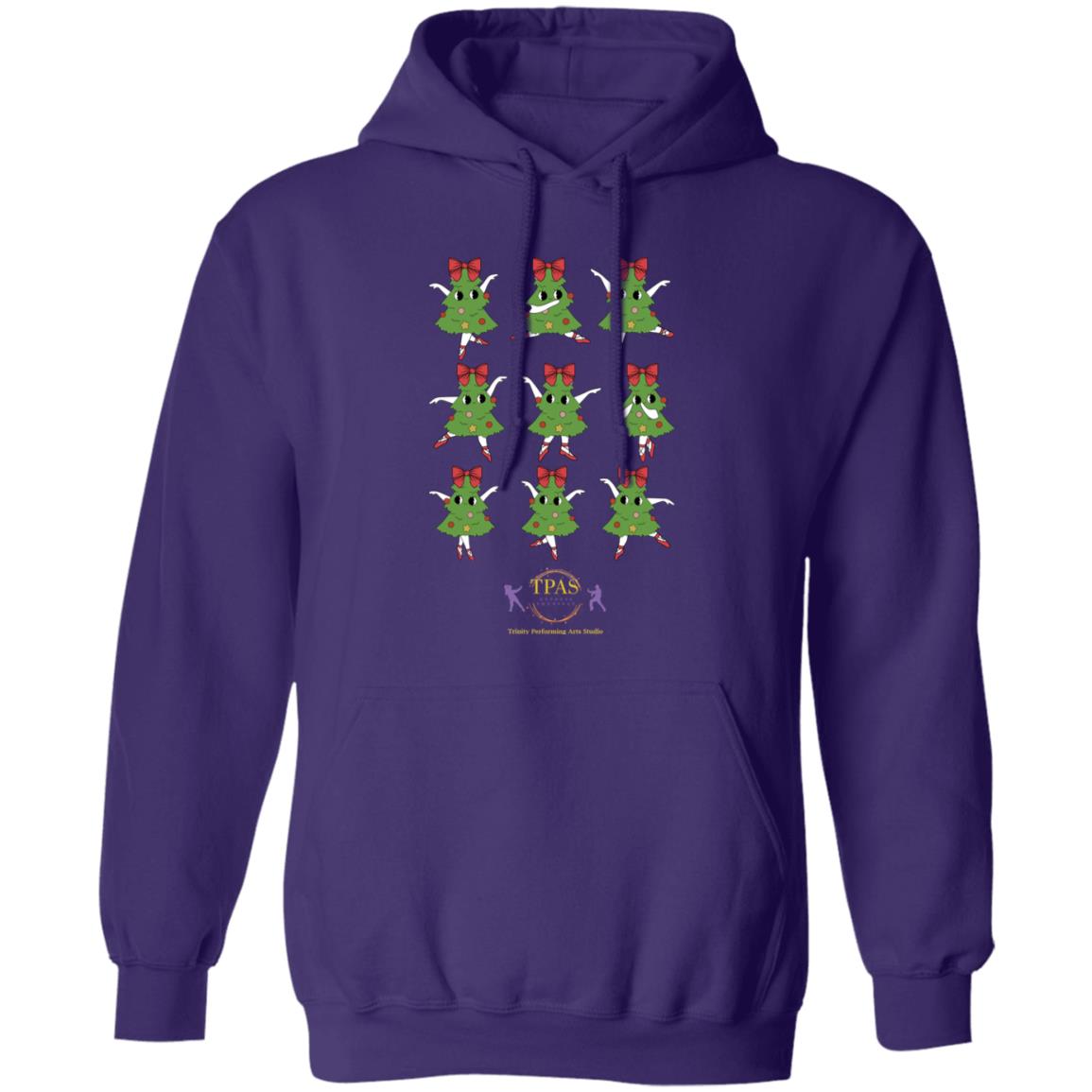 tpas christmas Dancing Trees Pullover Hoodie