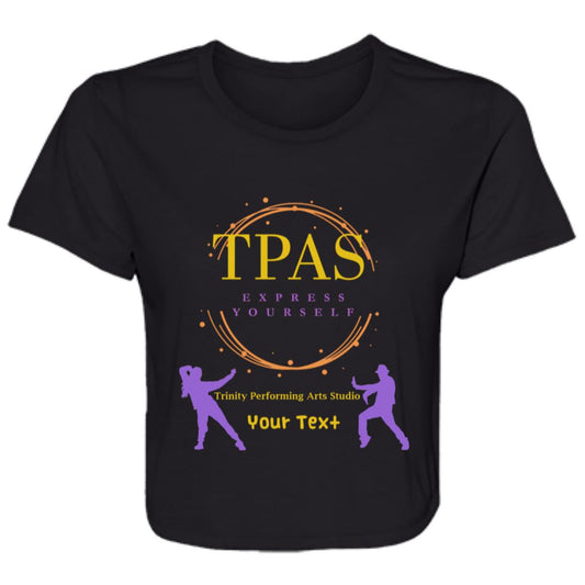 TPAS Competition Team Ladies' Flowy Cropped Tee