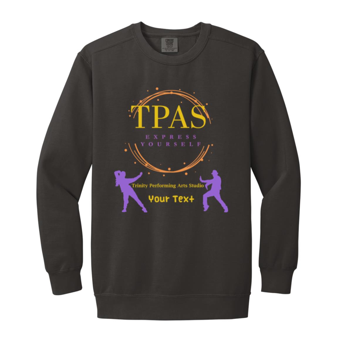 TPAS Garment-Dyed Adult Crewneck Sweatshirt