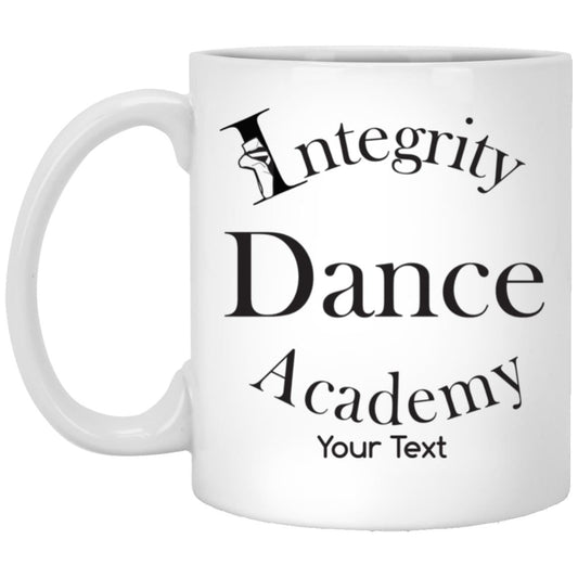 Integrity Dance Academy Personalized White Mug