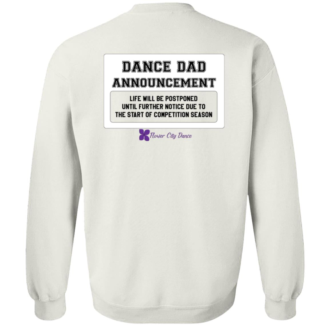 FCD Dance Dad Crewneck Pullover Sweatshirt